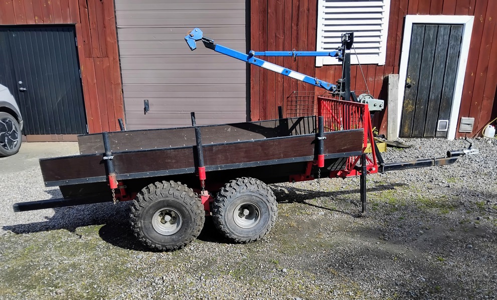 Huggarvagn Ytterocke för ATV